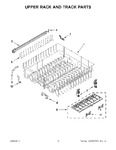 Diagram for 09 - Upper Rack And Track Parts