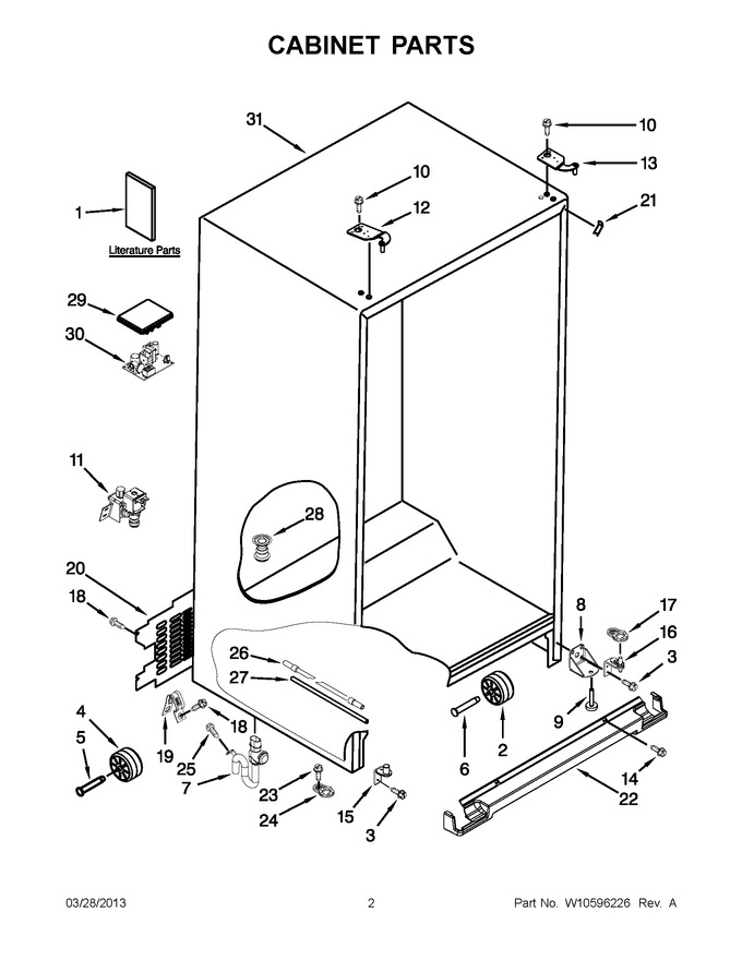 Diagram for WRS950SIAW00