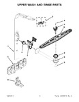 Diagram for 07 - Upper Wash And Rinse Parts