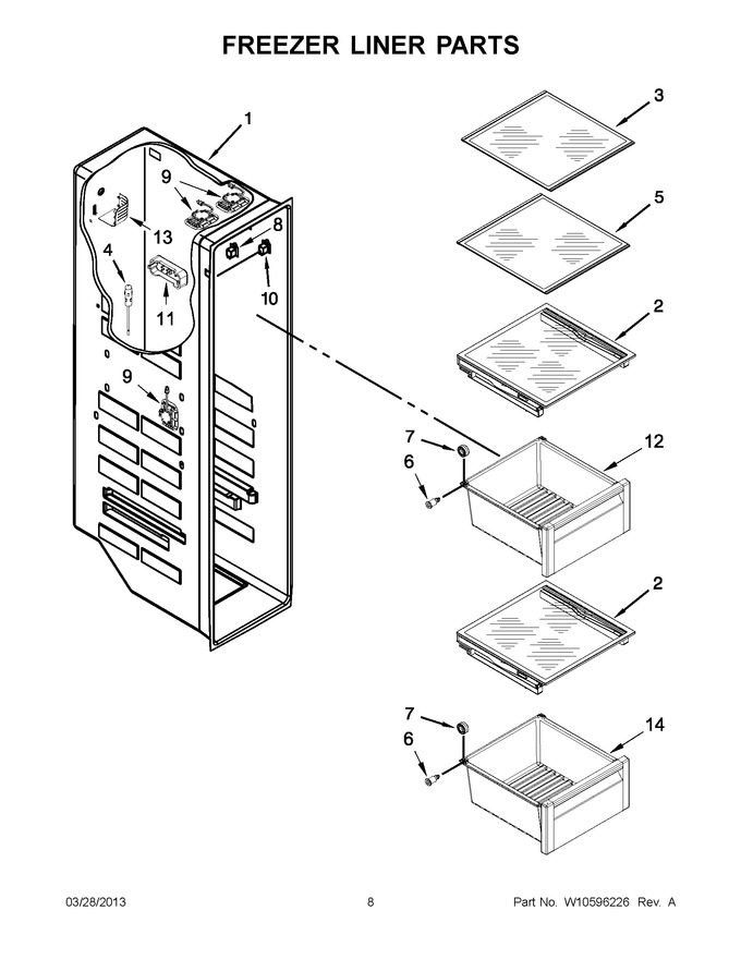 Diagram for WRS950SIAM00