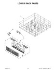 Diagram for 10 - Lower Rack Parts