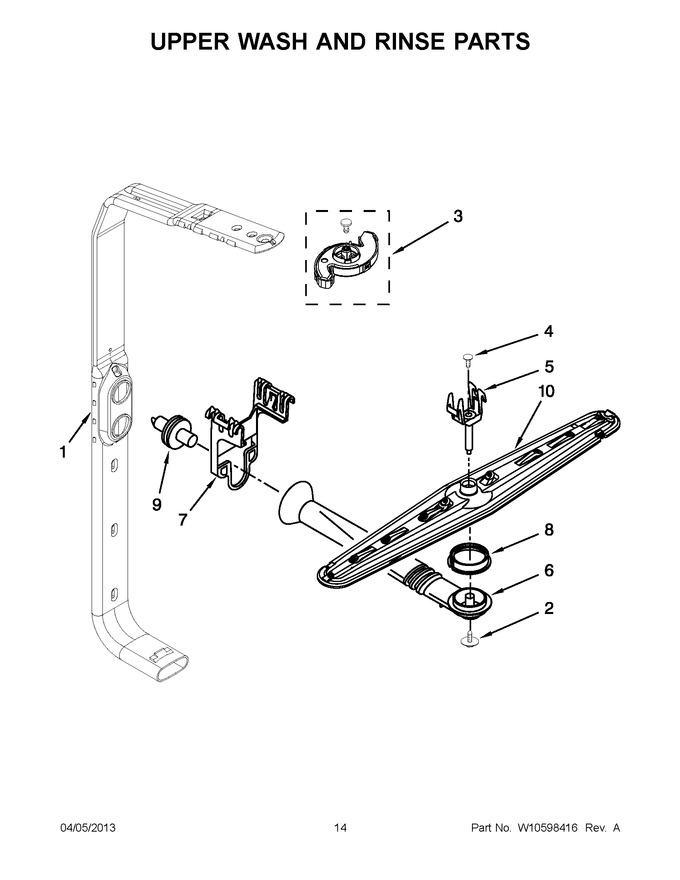 Diagram for KUDC10IXWH8