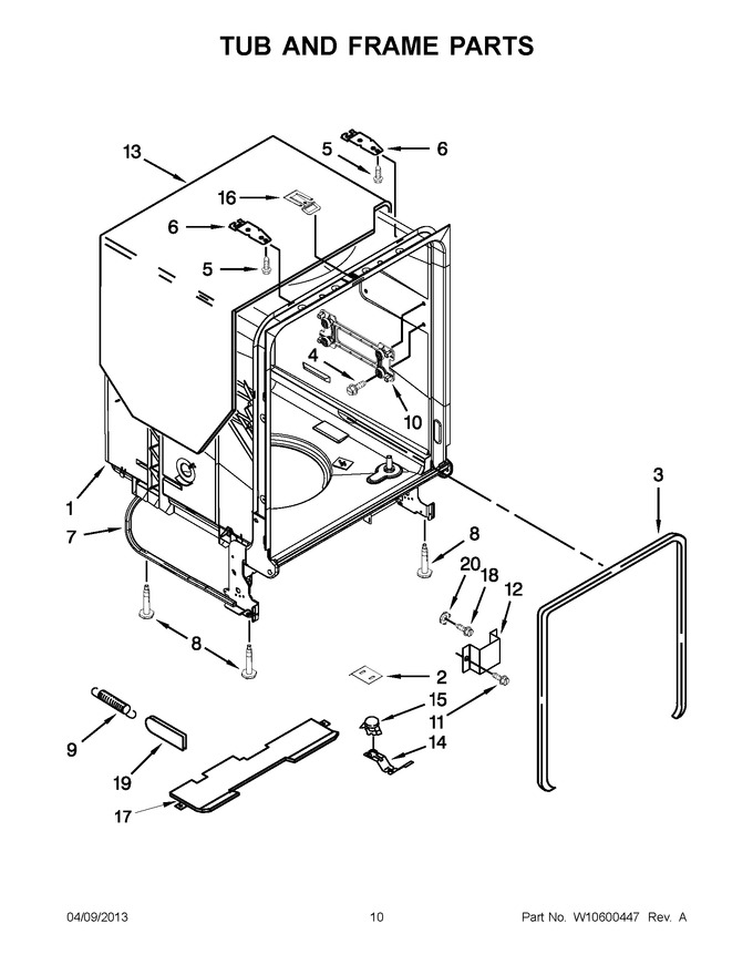 Diagram for WDF530PLYB5