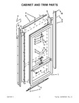 Diagram for 02 - Cabinet And Trim Parts