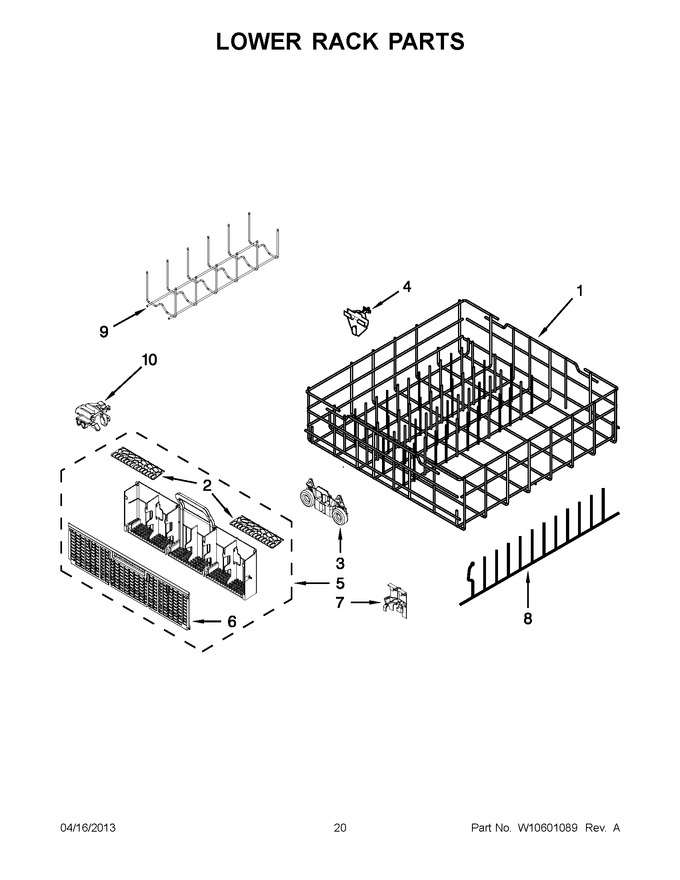Diagram for WDF780SLYB2