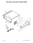 Diagram for 12 - Top Grille And Unit Cover Parts