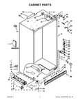 Diagram for 01 - Cabinet Parts