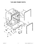 Diagram for 05 - Tub And Frame Parts