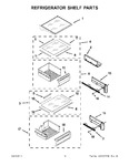 Diagram for 07 - Refrigerator Shelf Parts