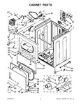 Diagram for 02 - Cabinet Parts