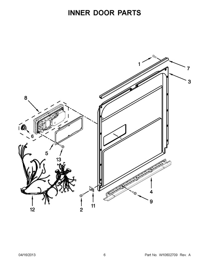 Diagram for WDT910SAYE2
