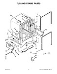 Diagram for 05 - Tub And Frame Parts
