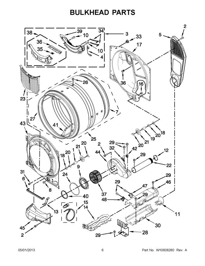 Diagram for YWED70HEBW0