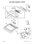 Diagram for 01 - Top And Console Parts