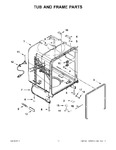Diagram for 05 - Tub And Frame Parts