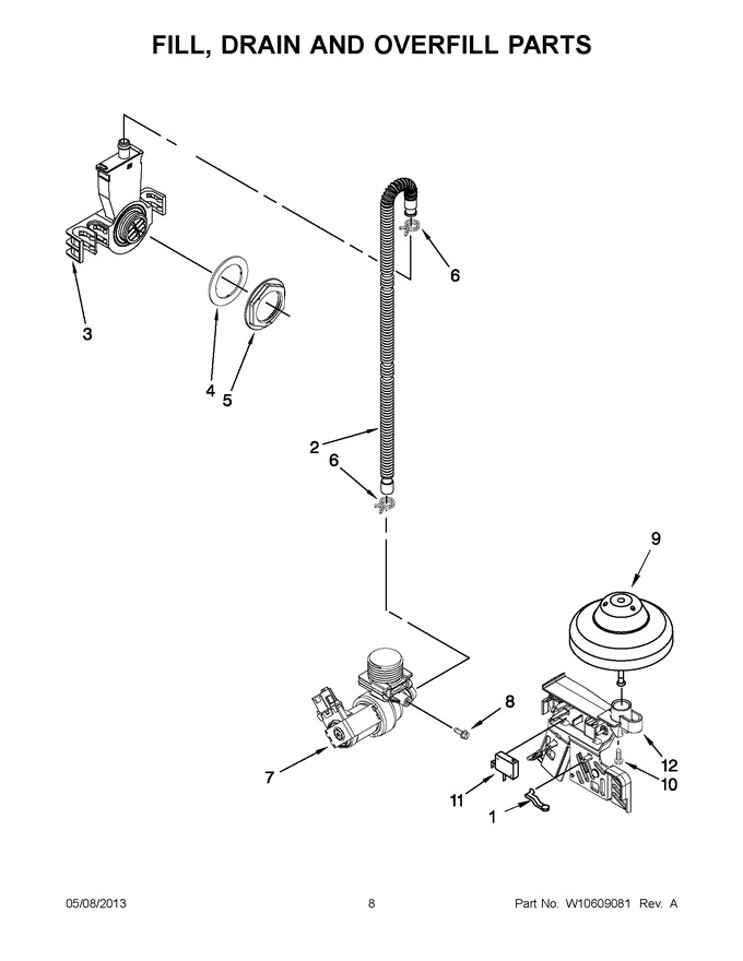 Diagram for WDP350PAAW2