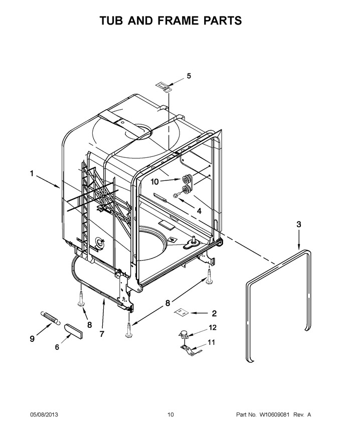 Diagram for WDP350PAAB2