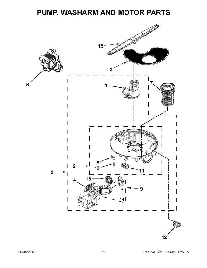 Diagram for WDP350PAAW2