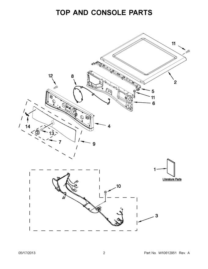 Diagram for YWED88HEAW1
