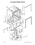 Diagram for 05 - Tub And Frame Parts