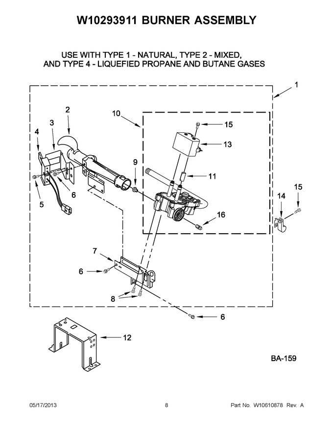 Diagram for WGD9050XW2