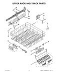 Diagram for 09 - Upper Rack And Track Parts