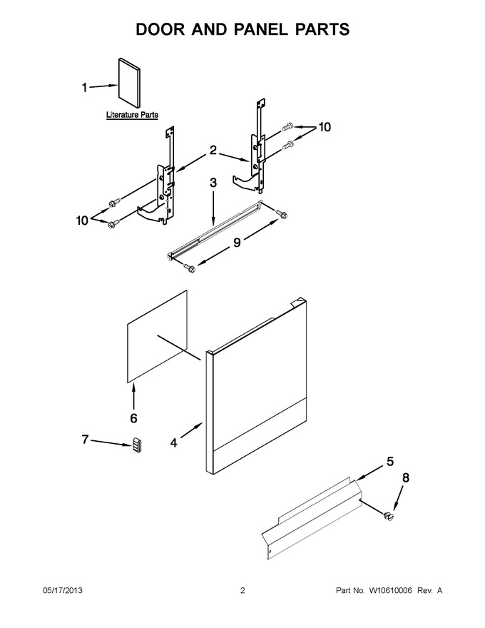 Diagram for IUD3100BW1