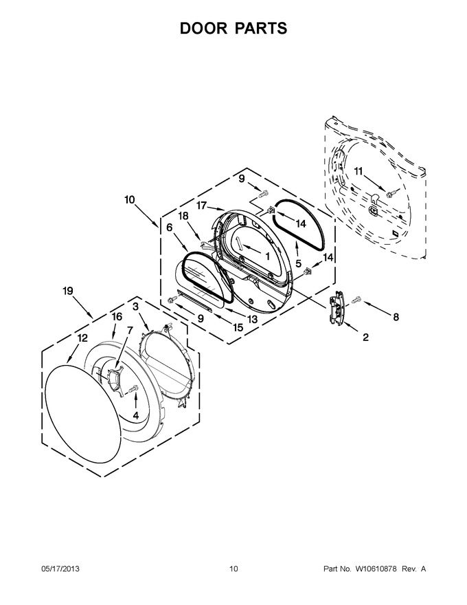 Diagram for WGD9050XW2