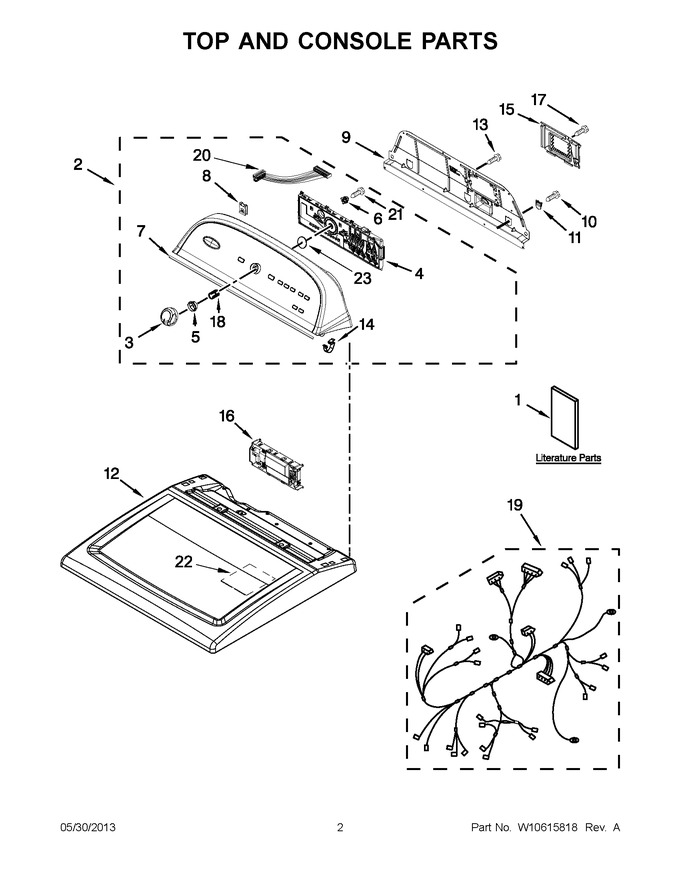 Diagram for YWED5600XW1