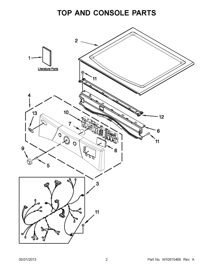 Diagram for YWED9371YW1