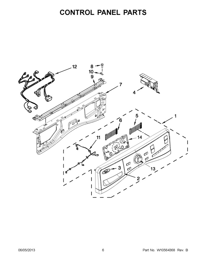 Diagram for WFW97HEXL3