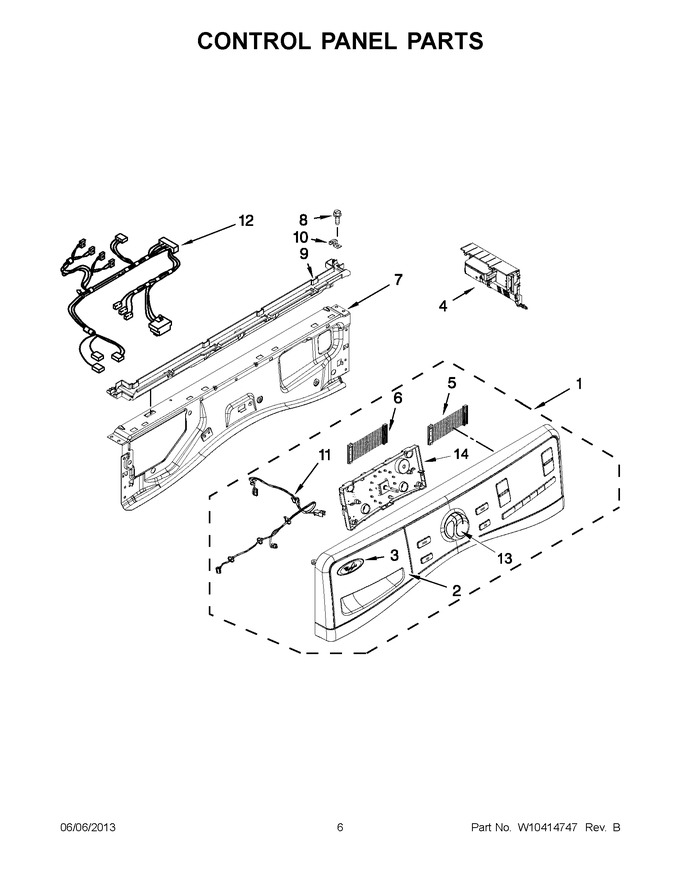 Diagram for WFW97HEXR2