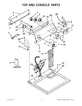 Diagram for 01 - Top And Console Parts