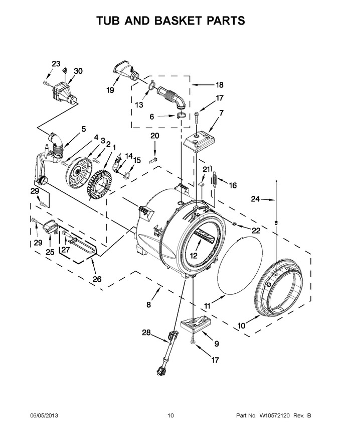 Diagram for WFL98HEBU0