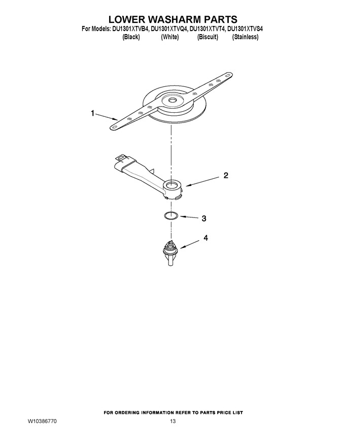 Diagram for DU1301XTVB4