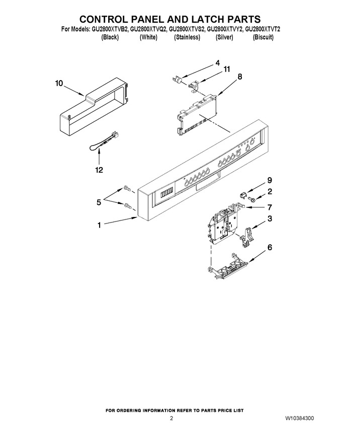 Diagram for GU2800XTVT2