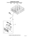Diagram for 10 - Lower Rack Parts