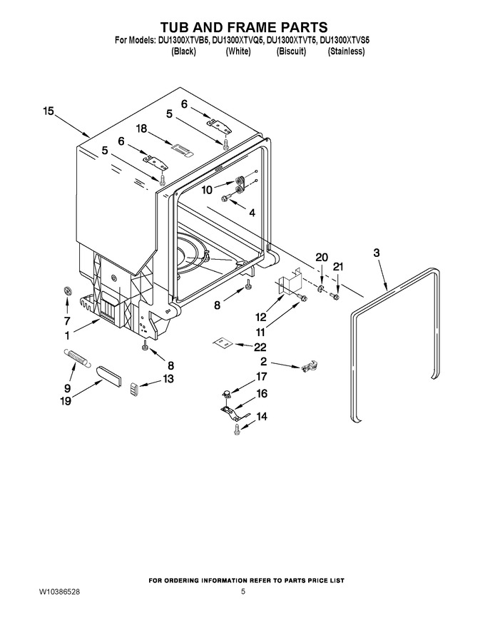 Diagram for DU1300XTVQ5