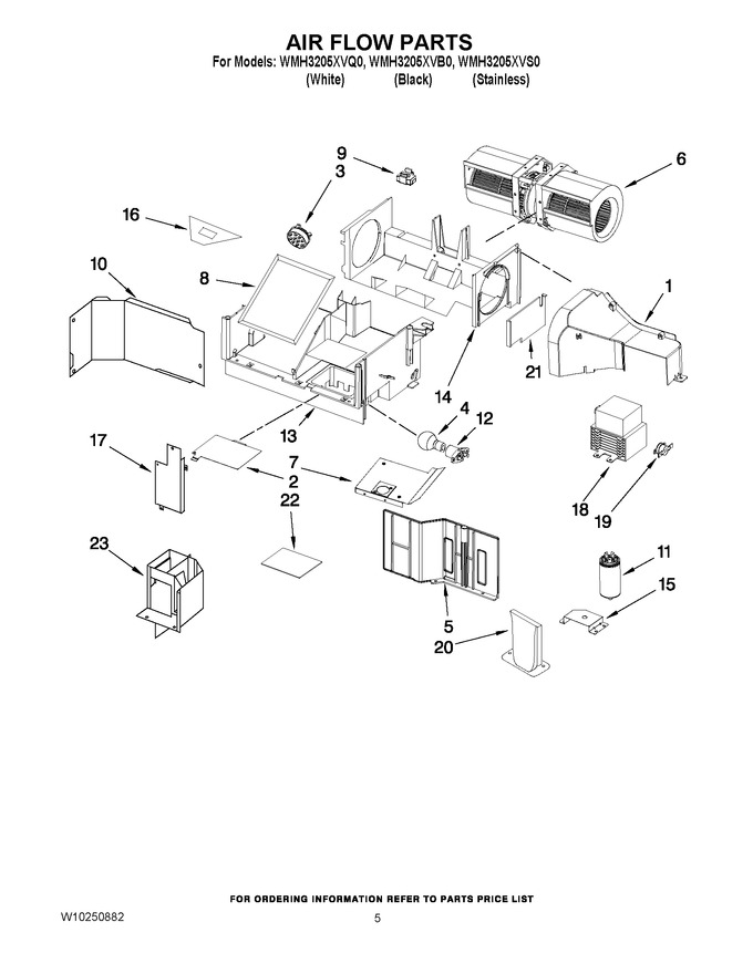 Diagram for WMH3205XVB0