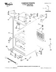 Diagram for 01 - Cabinet Parts