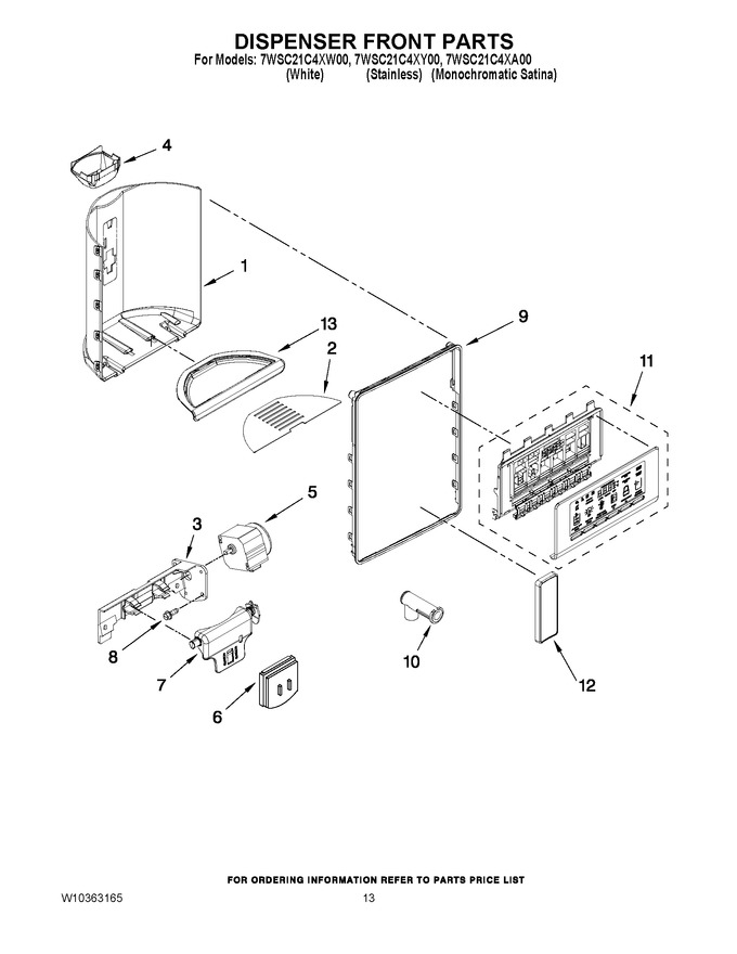 Diagram for 7WSC21C4XW00