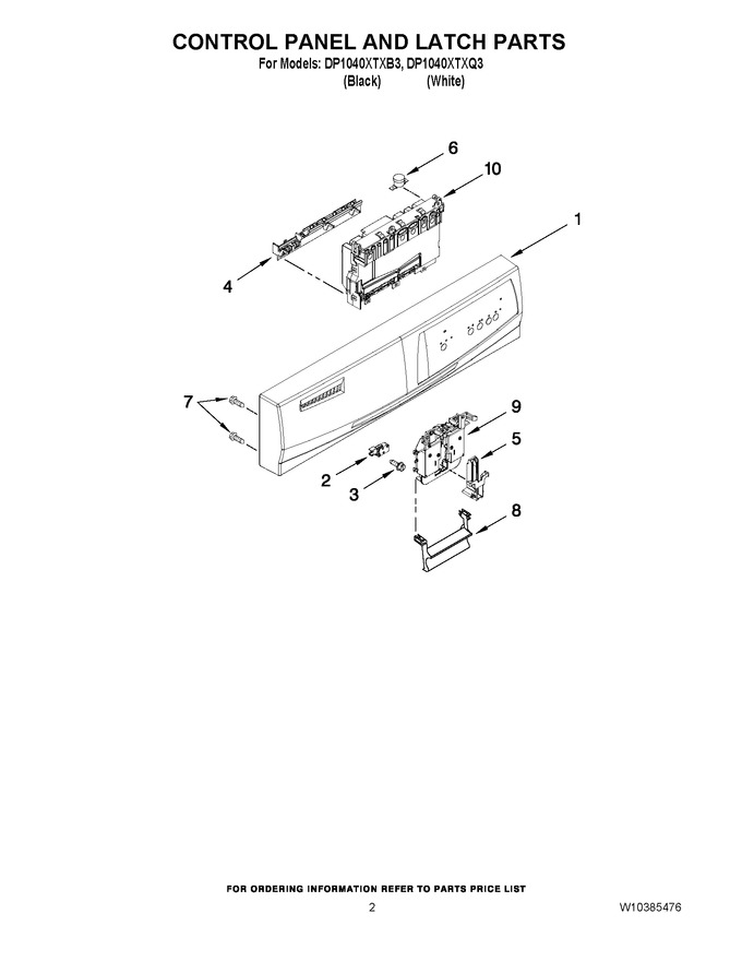 Diagram for DP1040XTXQ3