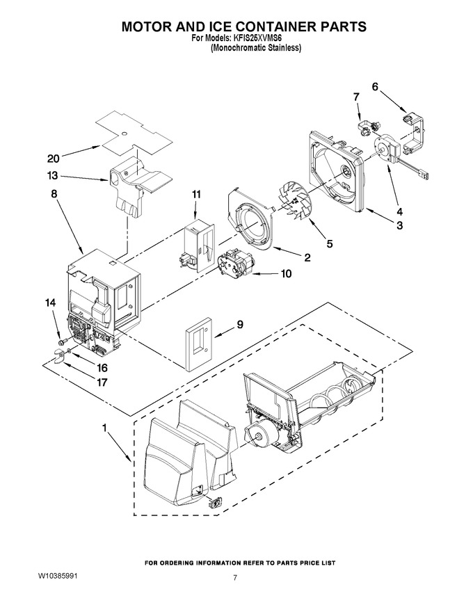 Diagram for KFIS25XVMS6