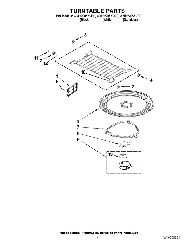 Diagram for WMH2205XVQ0