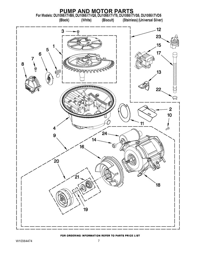 Diagram for DU1055XTVB5