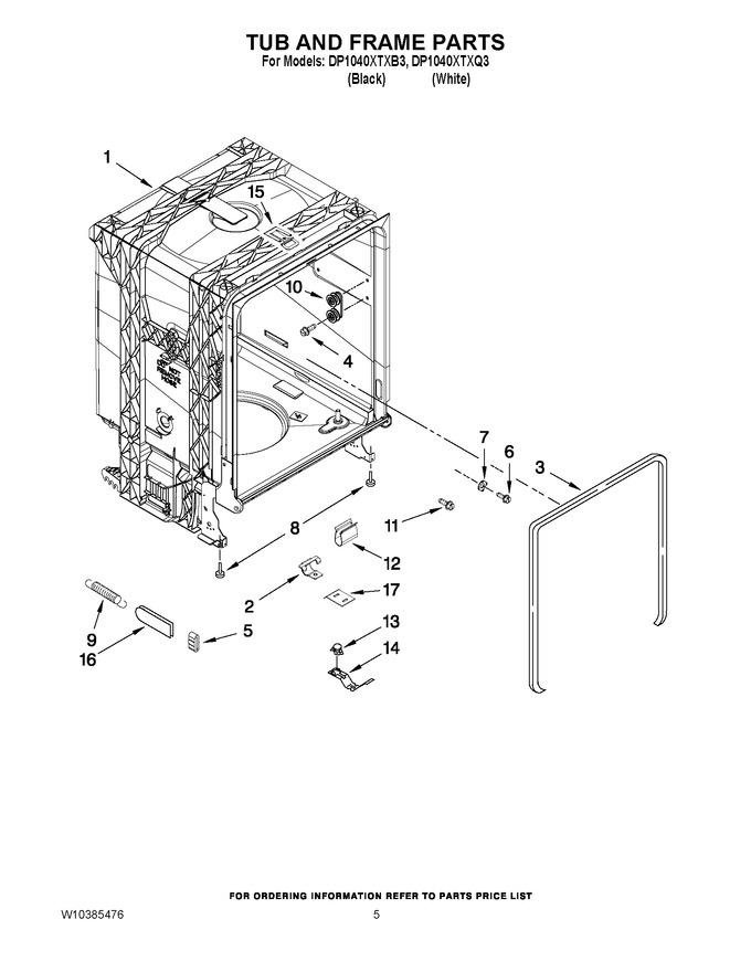 Diagram for DP1040XTXQ3