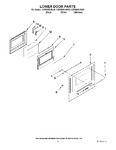Diagram for 06 - Lower Door Parts