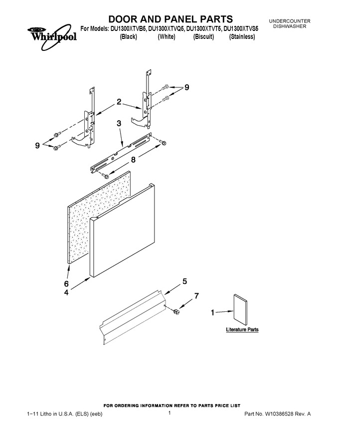 Diagram for DU1300XTVQ5