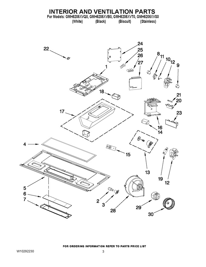 Diagram for GMH5205XVS0