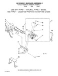 Diagram for 04 - W10293911 Burner Assembly